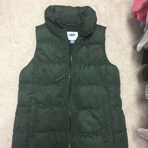 Army Green Bomber Vest